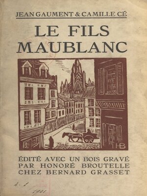 cover image of Le fils Maublanc